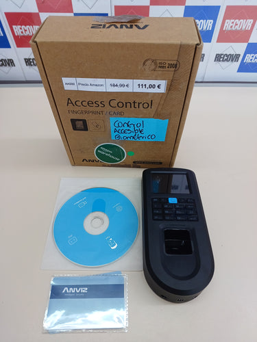 Control de Acceso Anviz VF30 Pro Biométrico, RFID, PIN – Wi-Fi, PoE, LCD 2.4